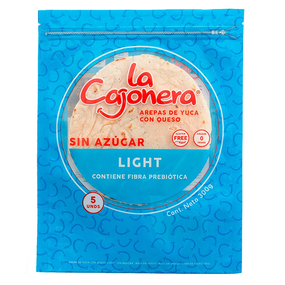 AREPA DE YUCA LIGHT CAJONERA  x 300GR