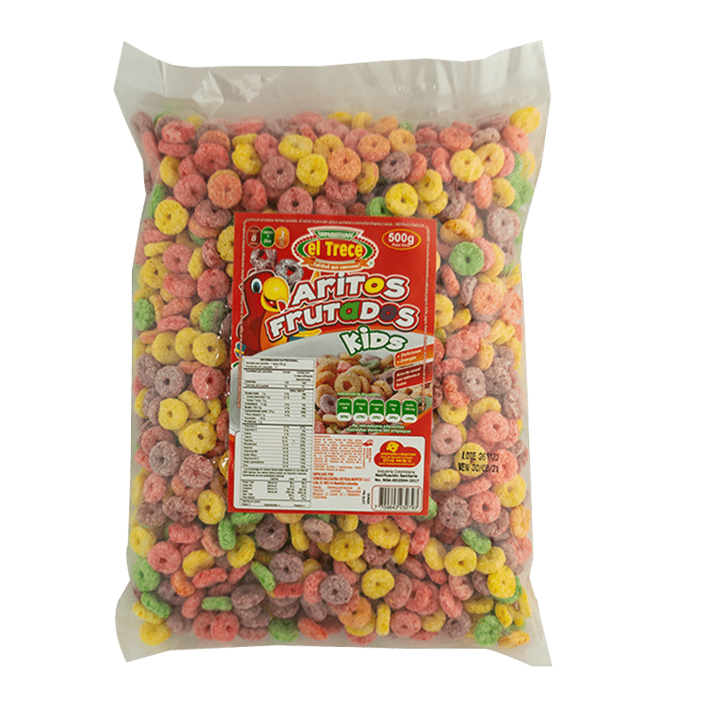 CEREAL ARITOS FRUTAS 500 GR Presentación: UNI