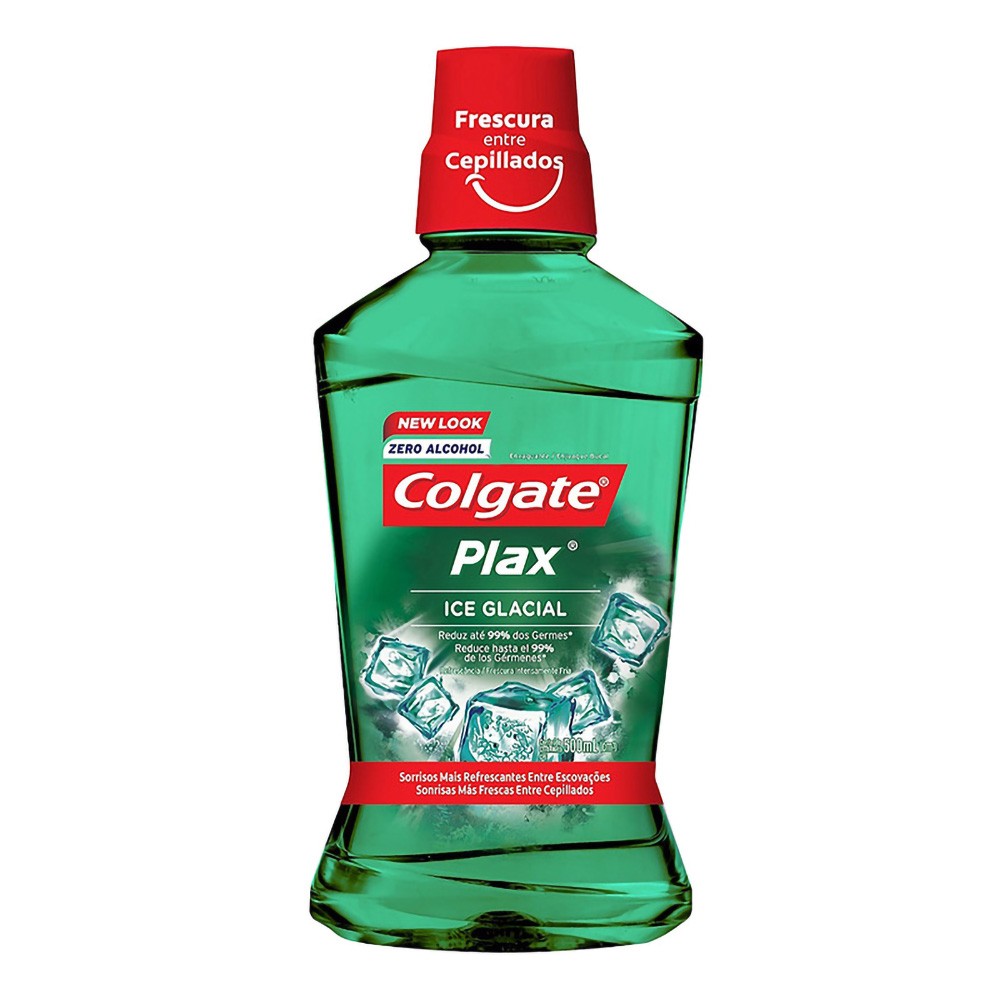 ENJUAGUE BUCAL PLAX ICE GLACIAL *500 ML