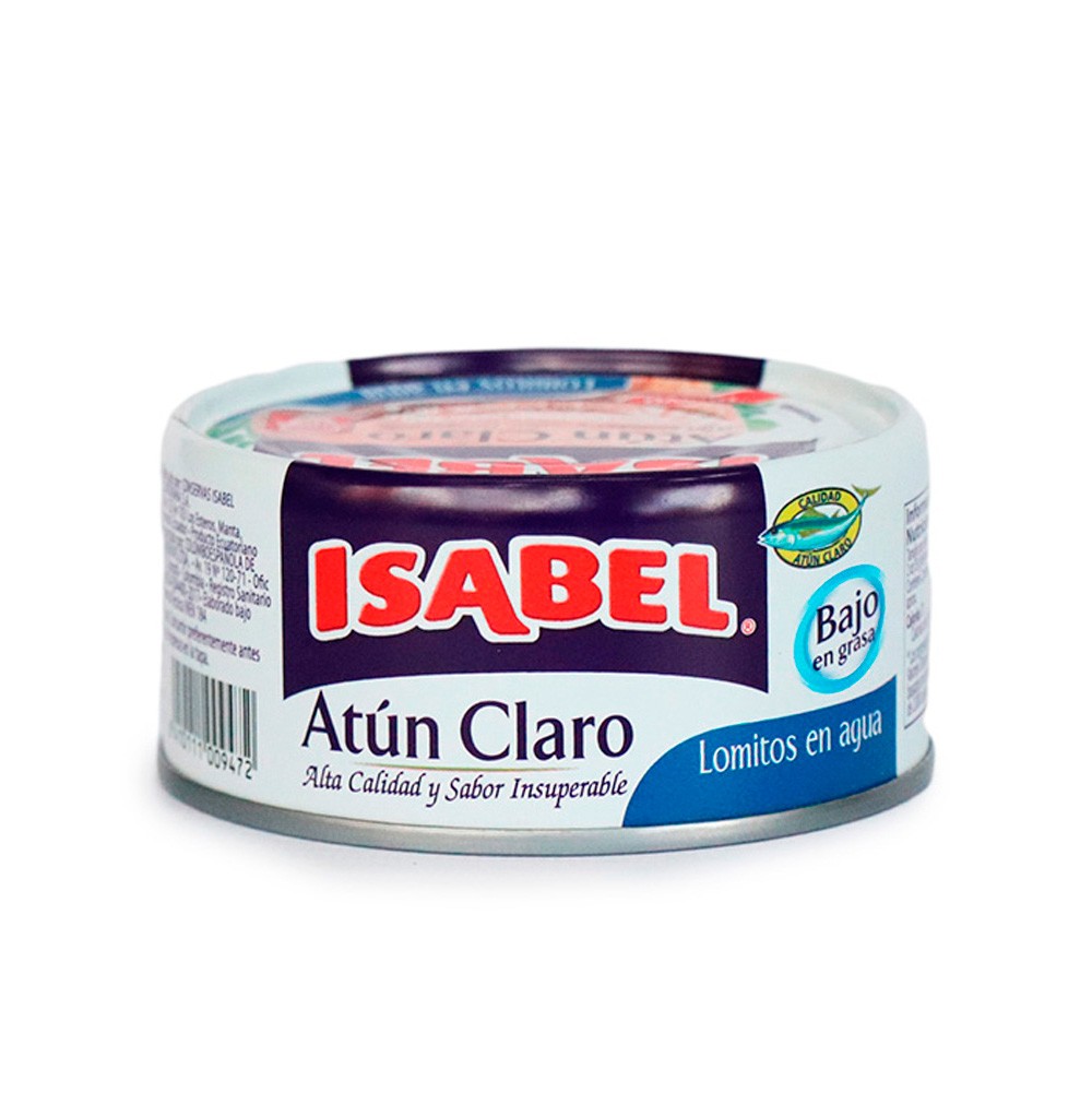 ATUN LOMITO EN AGUA ISABEL  x 160GR