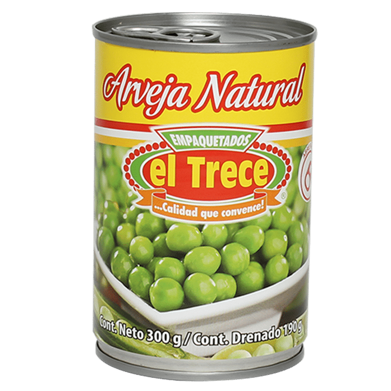ARVEJA NATURAL 300 GR Presentación: UNI