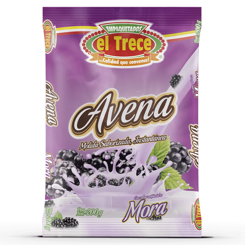 AVENA SABOR MORA 200 GR Presentación: UNI