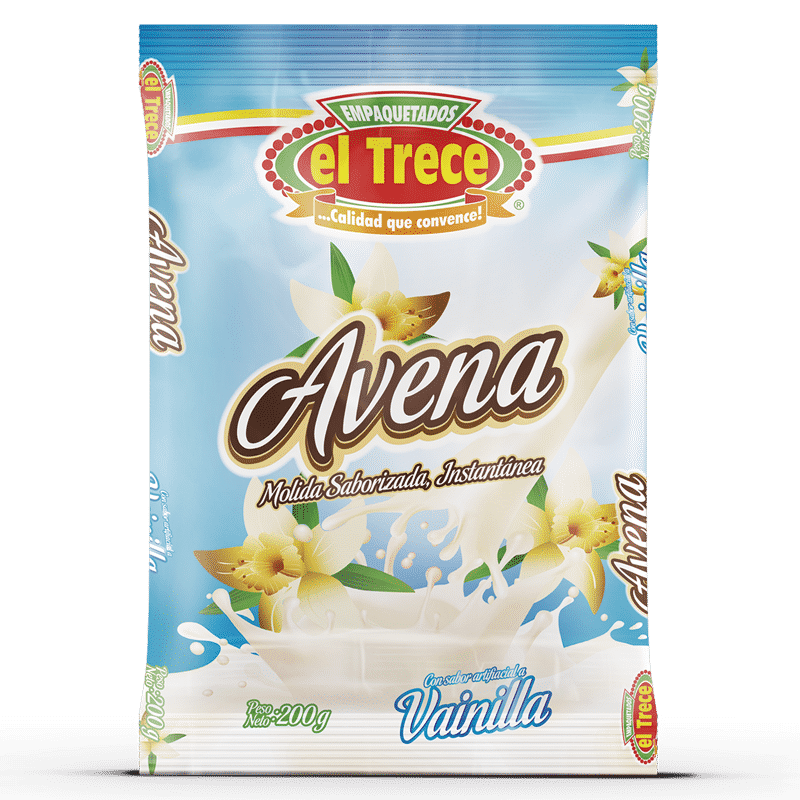 AVENA SABOR VAINILLA 200 GR Presentación: UNI