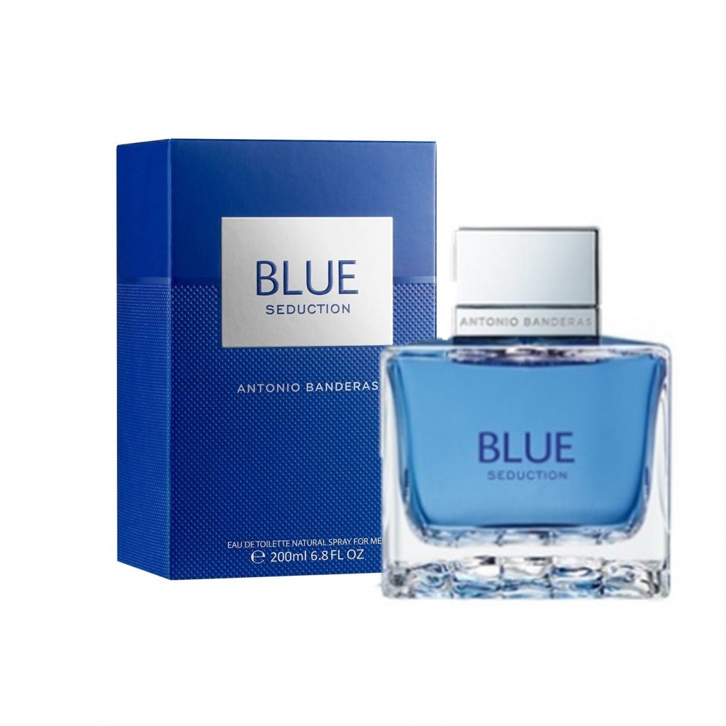 Loción Perfume Blue Seduction Antonio Banderas 200ml EDT Hombre Original Garantizada