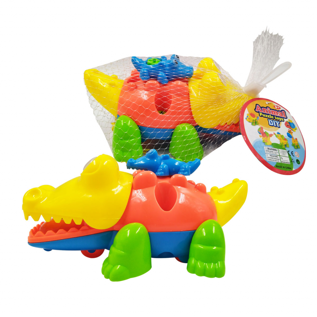 COCODRILO BEBE ANIMAL ARMABLE JUGUETE DIDÁCTICO JUGUETERÍA