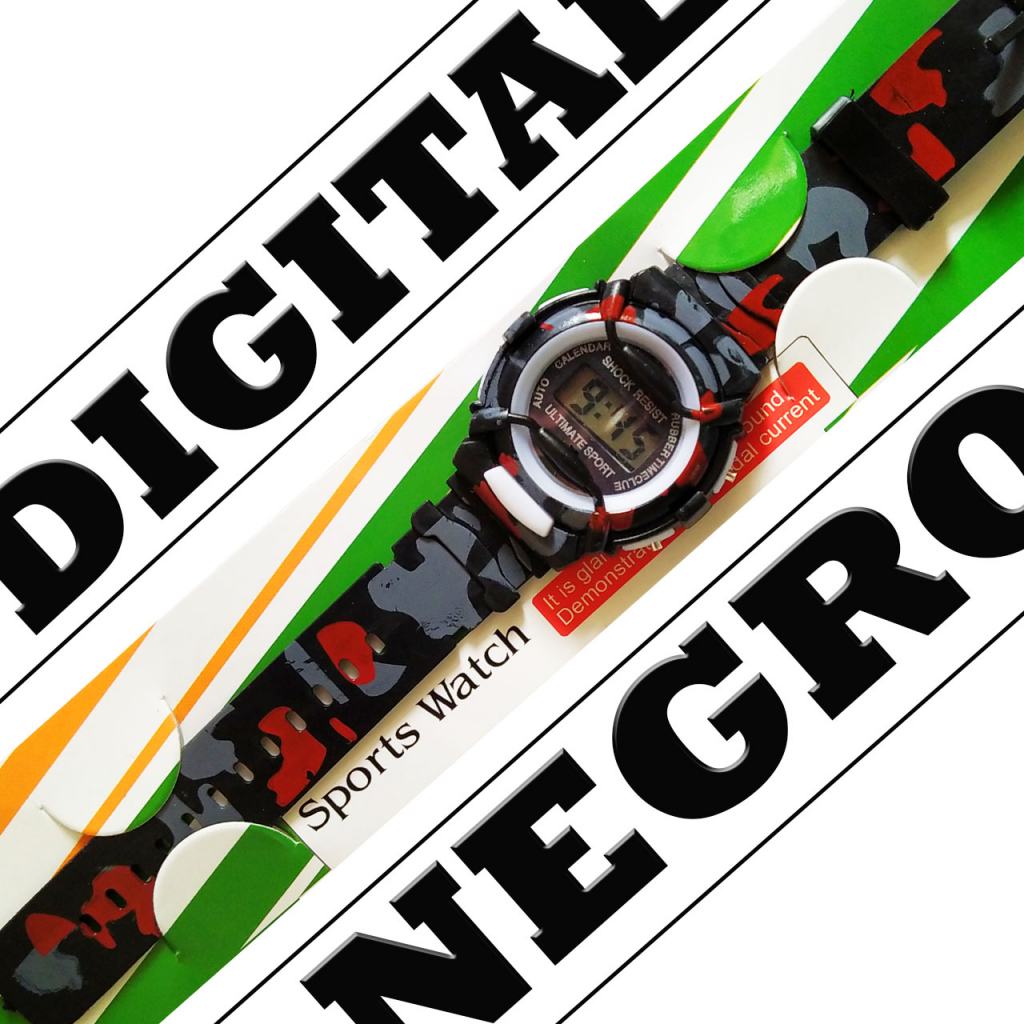 RELOJ NIÑO CAMUFLAJE JUGUETE LED DIGITAL JUGUETERIA PULSO