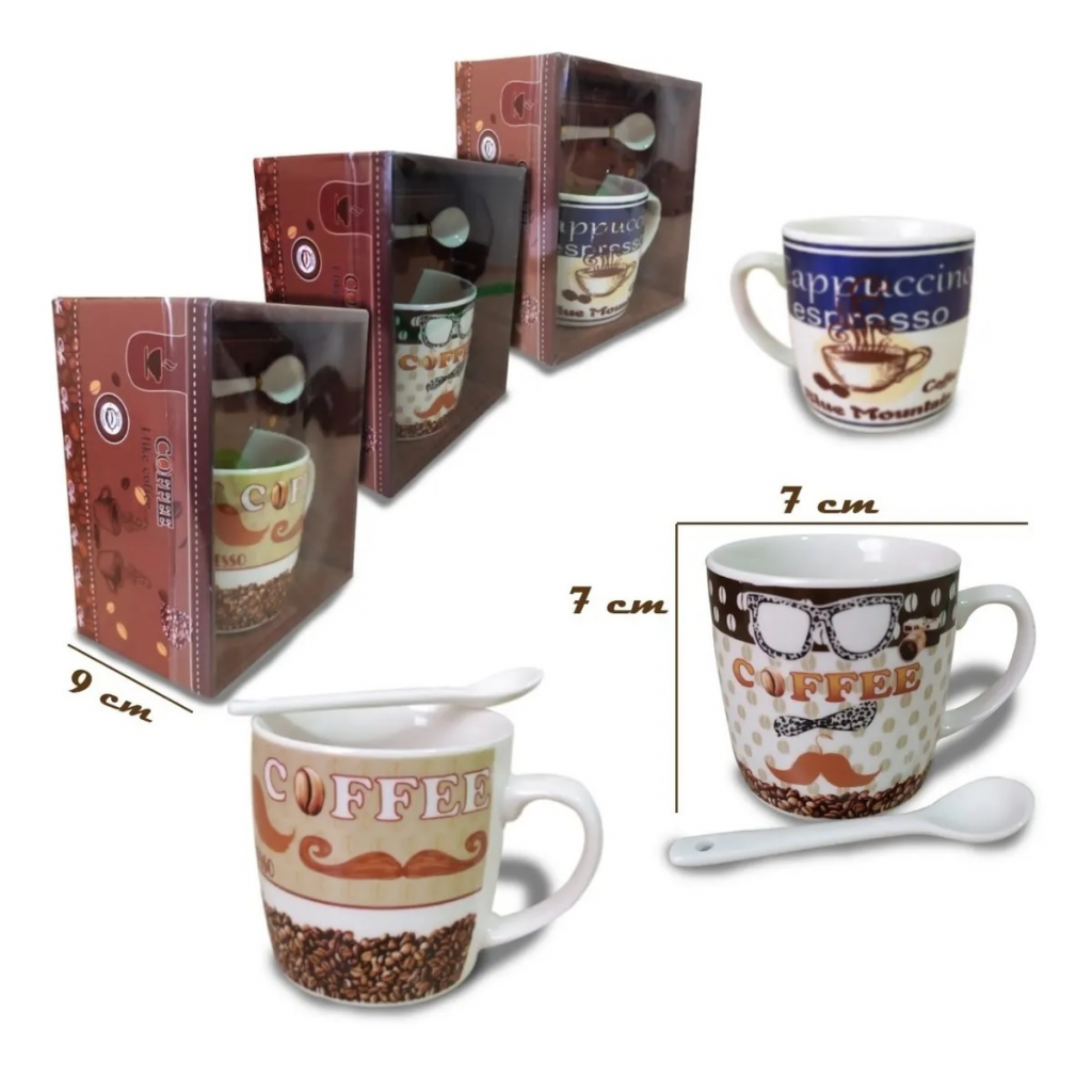 MUGS CAFÉ POCILLO COFFE REGALO BEBIDA COCINA CUMPLEAÑOS