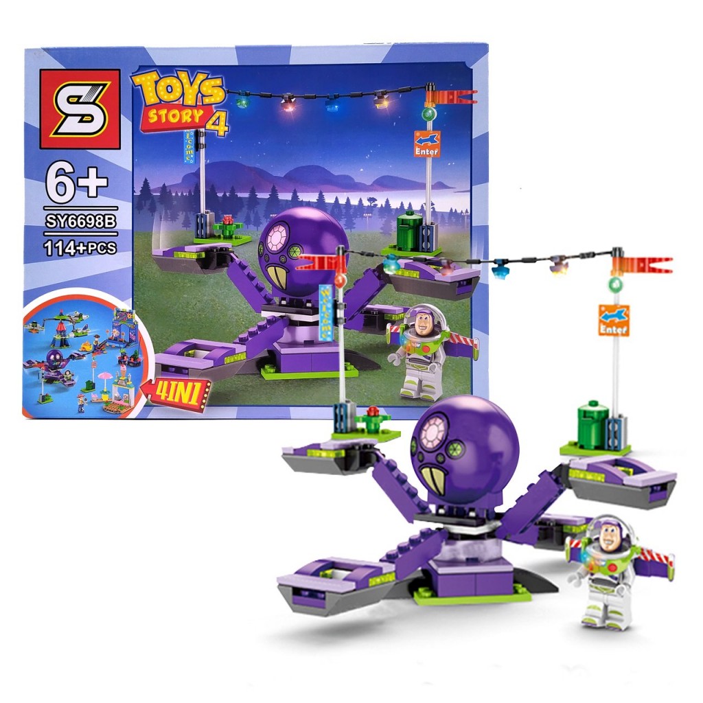 TOY STORY PARQUES FIGURAS ARMABLES JUEGOS JUGUETES JUGUETERÍA DIDÁCTICO