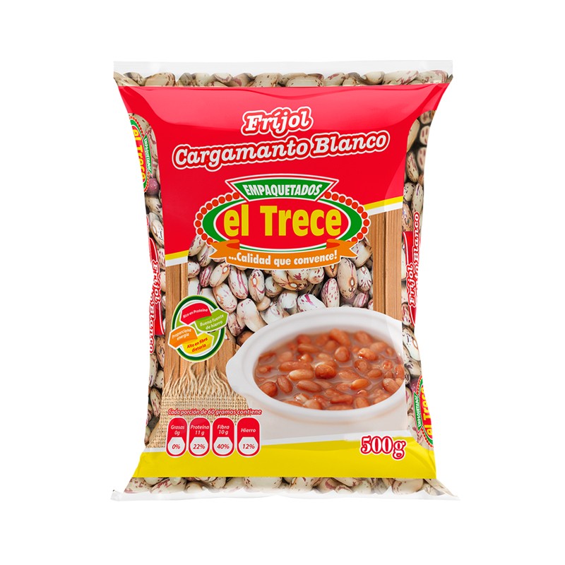 FRIJOL CARG. BLANCO 500 GR Presentación: PX25