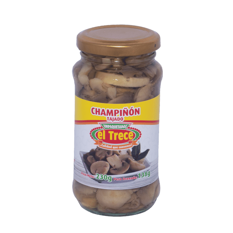 CHAMPIÑON TAJADO 230 GR Presentación: UNI