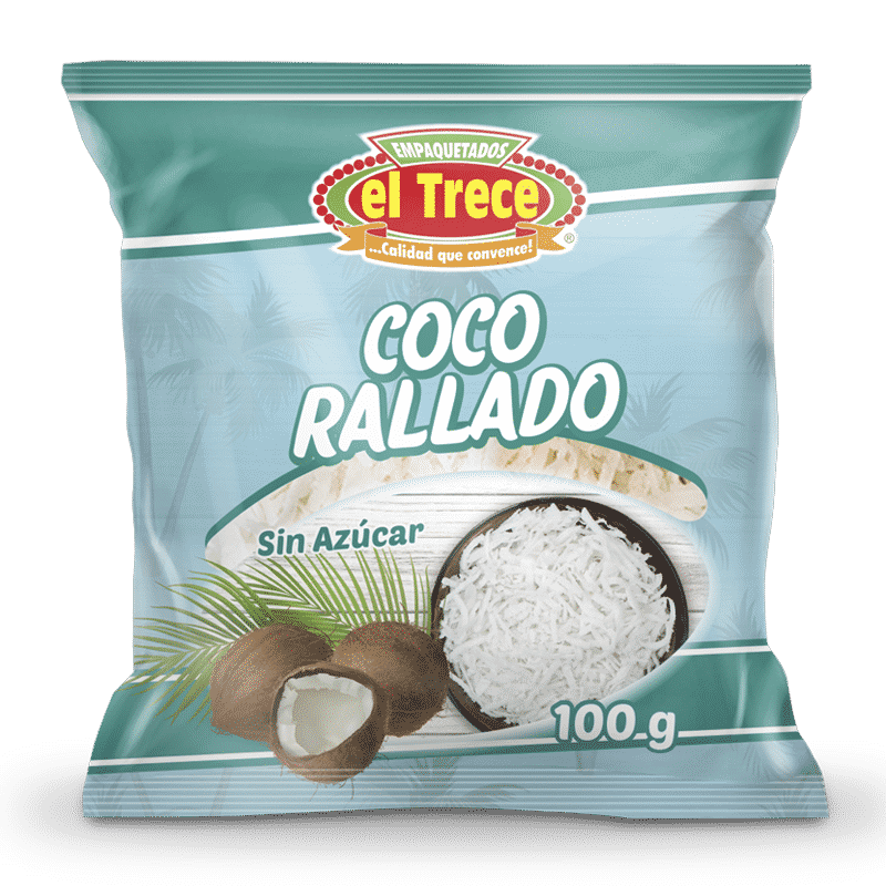 COCO NATURAL EL TRECE 100G Presentación: UNI
