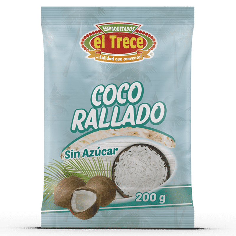 COCO NATURAL EL TRECE 200G Presentación: UNI