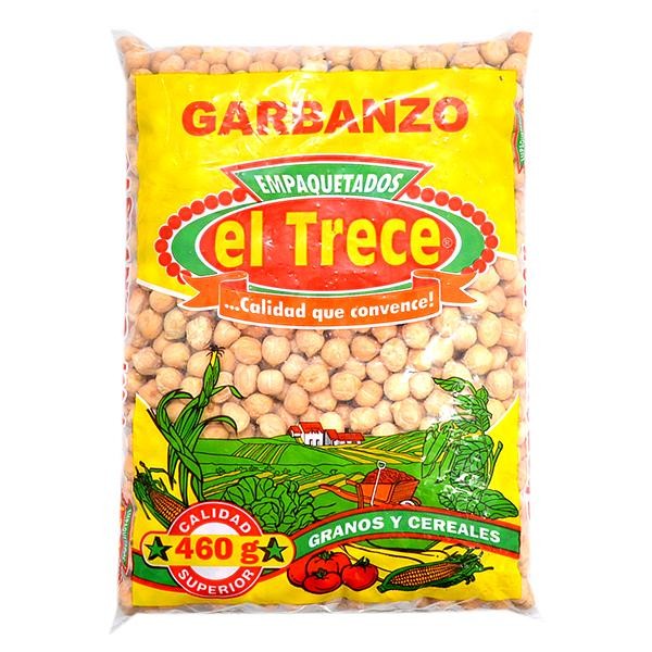 GARBANZO EL TRECE 460 GR Presentación: PX25