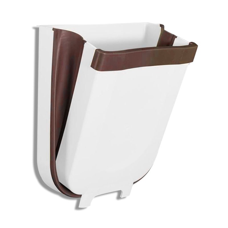 BASURERO COCINA PLEGABLE COLGANTE CONTENEDOR PAPELERA