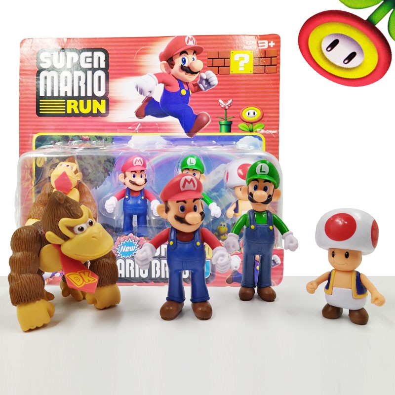 FIGURAS MARIO BROS SET 2 JUGUETERÍA MUÑECOS JUGUETES COLECCIÓN