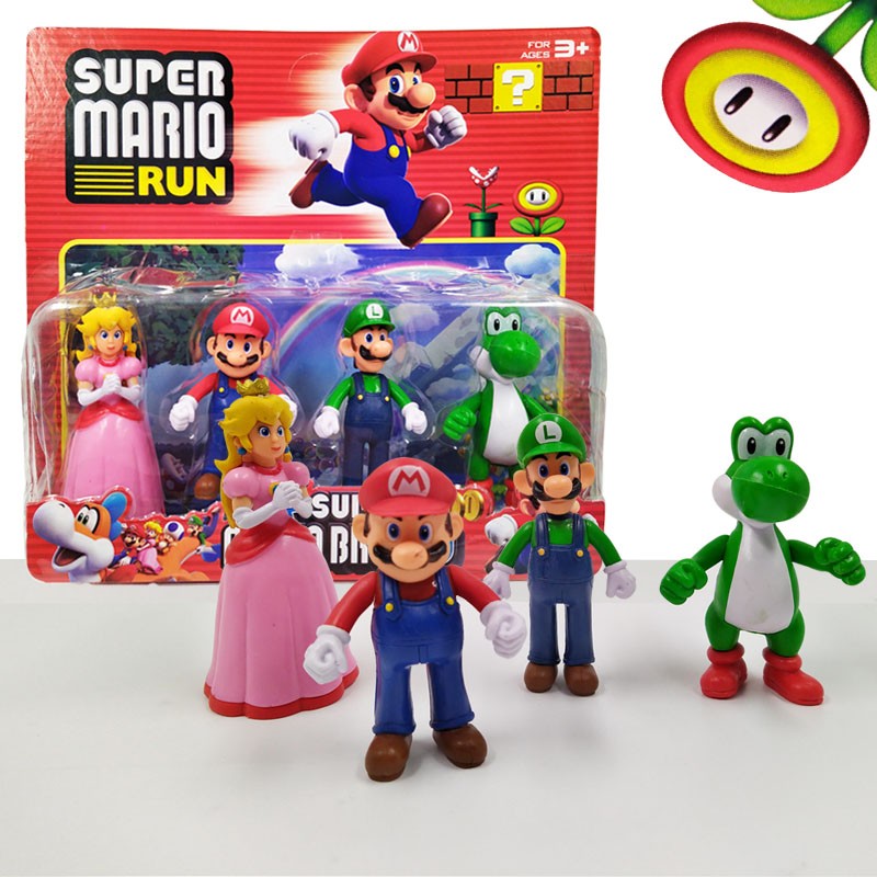 MARIO BROS FIGURAS SET 1 JUGUETERÍA MUÑECOS JUGUETES COLECCIÓN