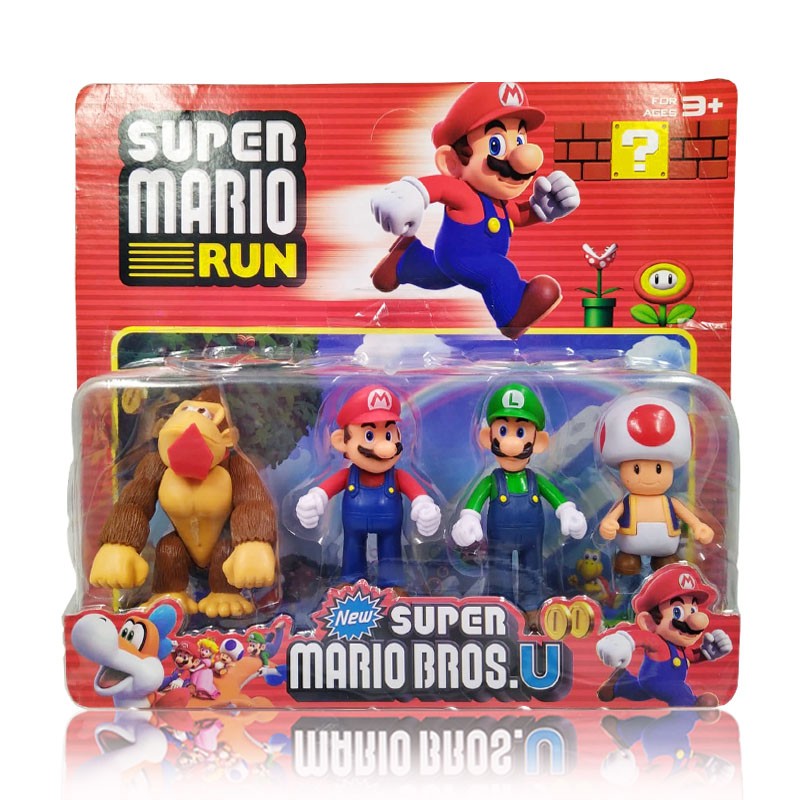 FIGURAS MARIO BROS SET 2 JUGUETERÍA MUÑECOS JUGUETES COLECCIÓN