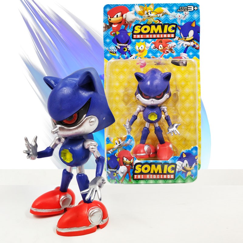 FIGURAS SONIC METAL JUGUETE COLECCIONABLES JUGUETERÍA MUÑECOS