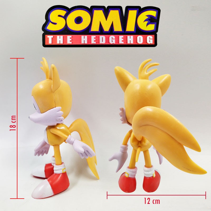 FIGURAS SONIC JUGUETE TAILS COLECCIONABLES JUGUETERÍA MUÑECOS