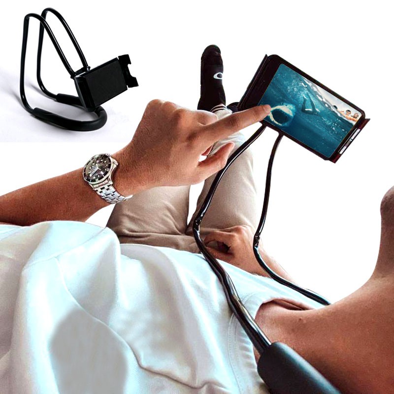 SOPORTES CELULARES FLEXIBLE 360º NEGRO TECNOLOGÍA