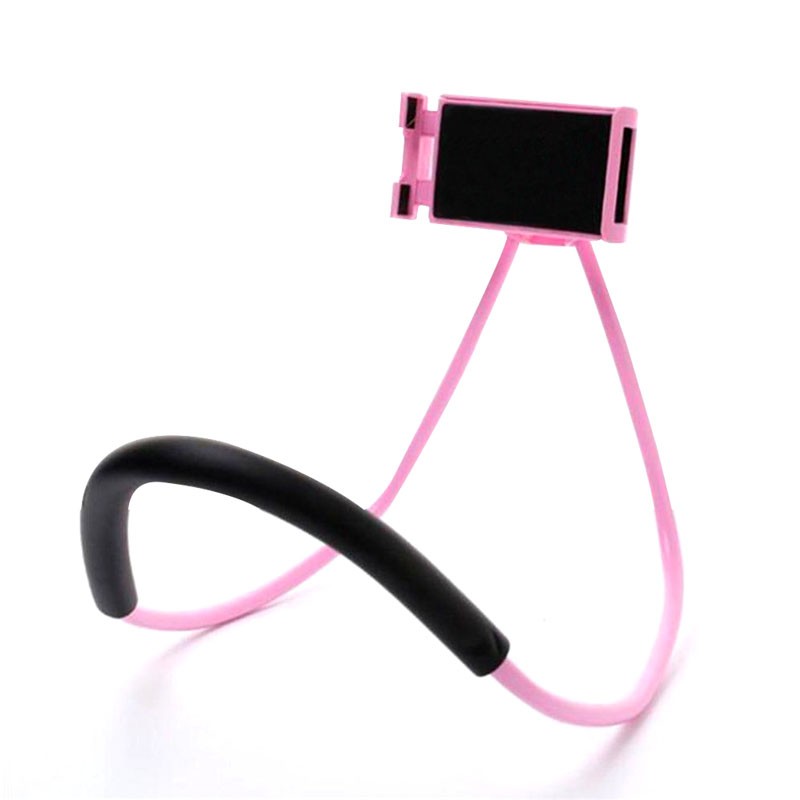 SOPORTE CELULAR FLEXIBLE 360º EN COLOR ROSADO TECNOLOGÍA