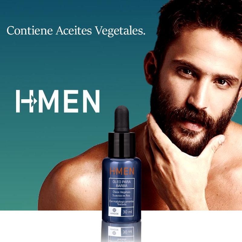 ACEITE PARA BARBA H MEN SUAVIZA CUIDADO MASCULINO