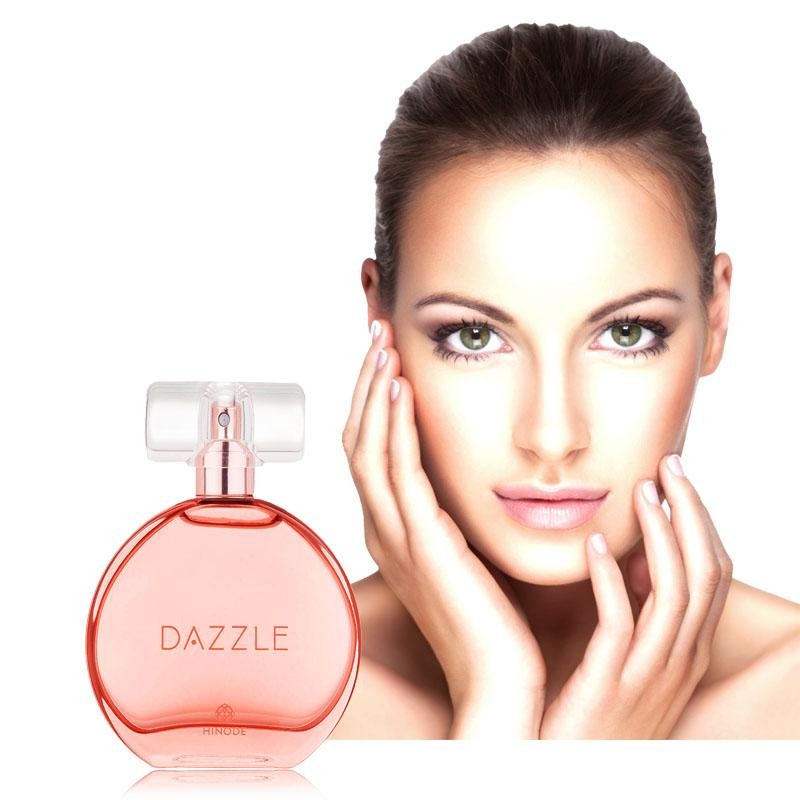 COLONIA DAZZLE COLOR CHAMPAGNE HINODE PERFUME MUJER FRAGANCIA FEMENINA