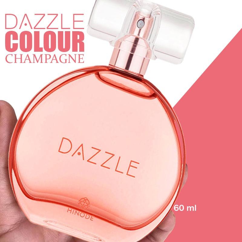COLONIA DAZZLE COLOR CHAMPAGNE HINODE PERFUME MUJER FRAGANCIA FEMENINA