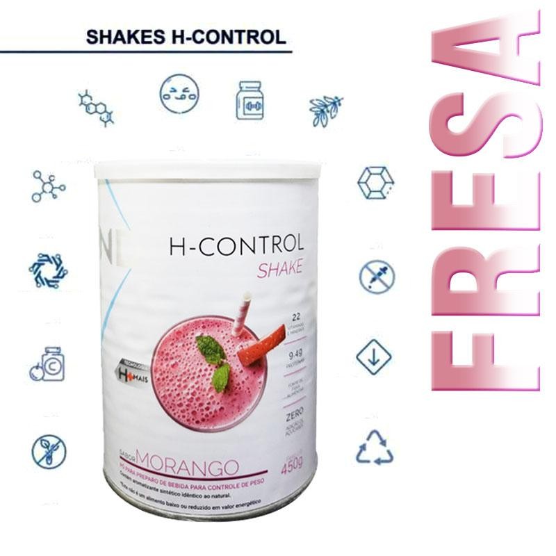 SHAKES H-CONTROL FRESA BATIDOS HND CUIDADO Y SALUD VITAMINAS
