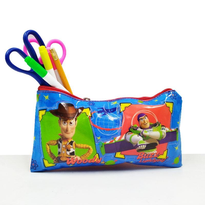 CARTUCHERA TOY STORY ESCOLAR PERSONAJES DISNEY WOODY BUZZ LIGHTYEAR NIÑOS