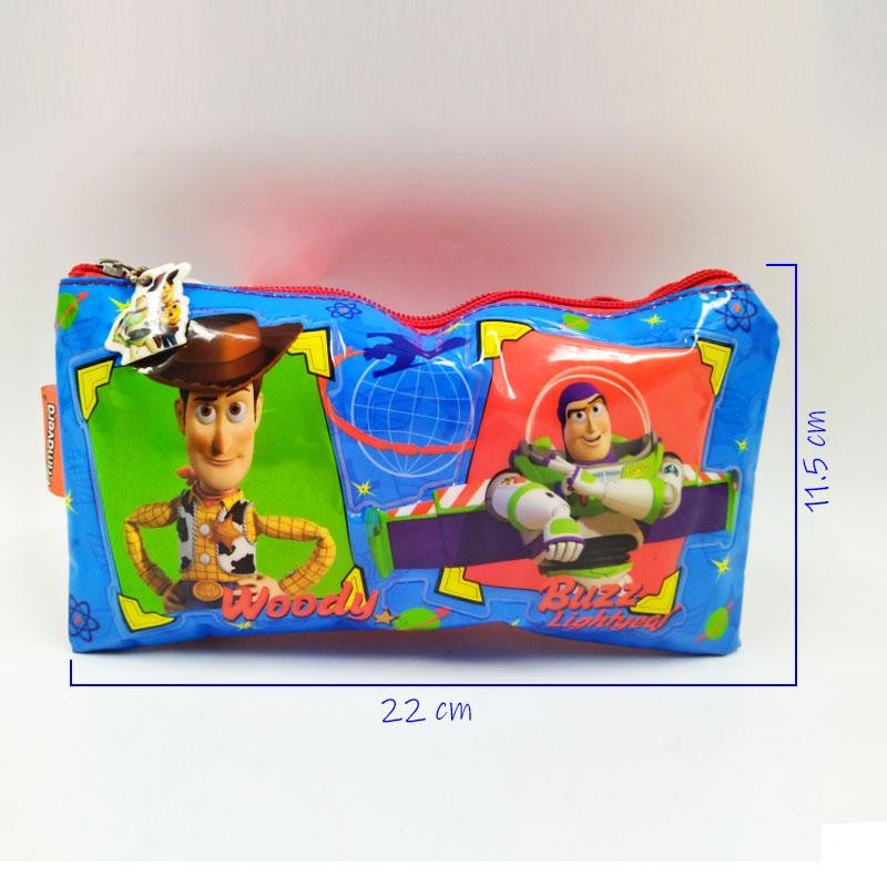 CARTUCHERA TOY STORY ESCOLAR PERSONAJES DISNEY WOODY BUZZ LIGHTYEAR NIÑOS
