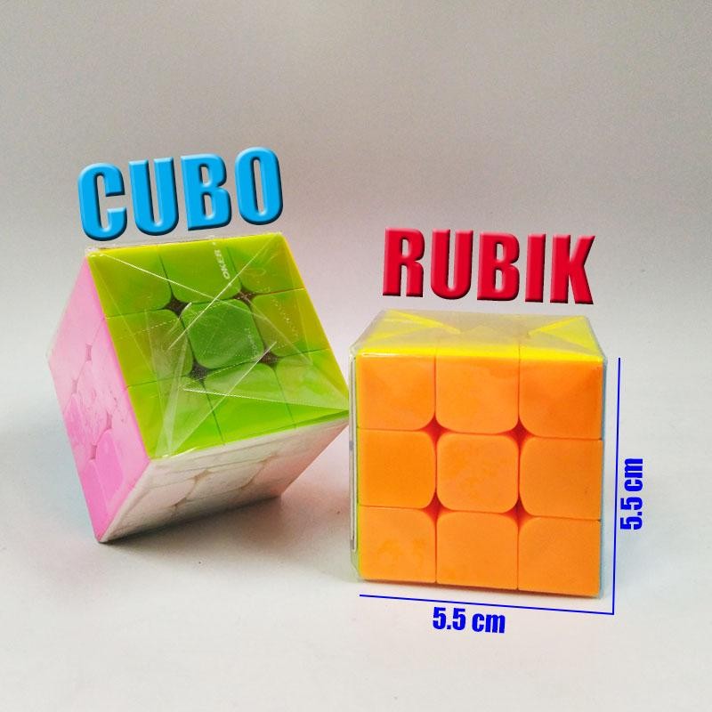 RUBIKS CUBE 3X3 JUGUETES DESTREZA CUBO JUGUETERÍA DIDÁCTICO INTELIGENCIA