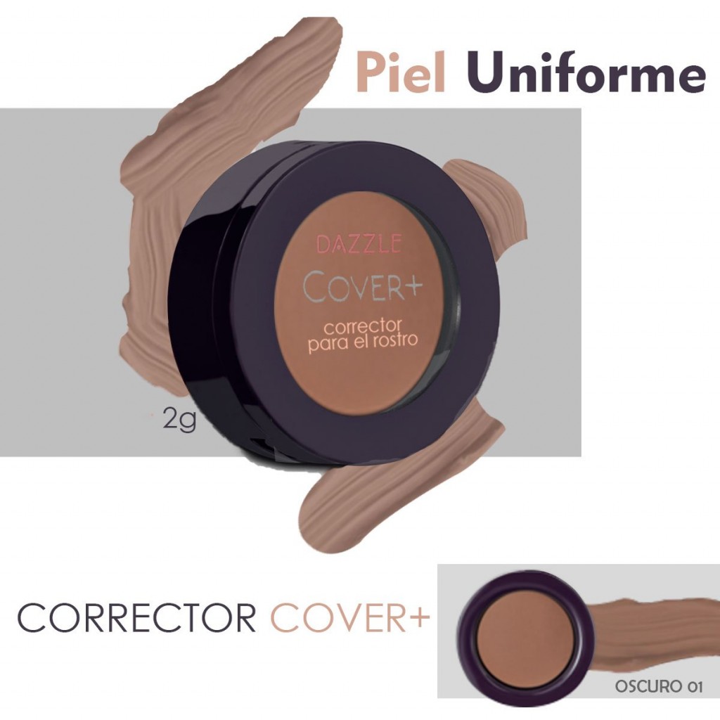 CORRECTOR COVER HND BELLEZA FACIAL FEMENINO OSCURO 01