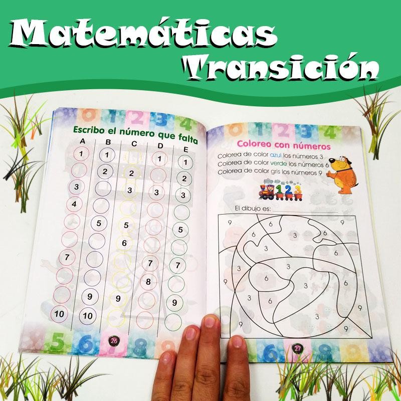 LIBROS APRENDIZAJE SET X4 INFANTIL ESCOLAR INGLES MATEMÁTICAS MANUALIDADES RECORTE