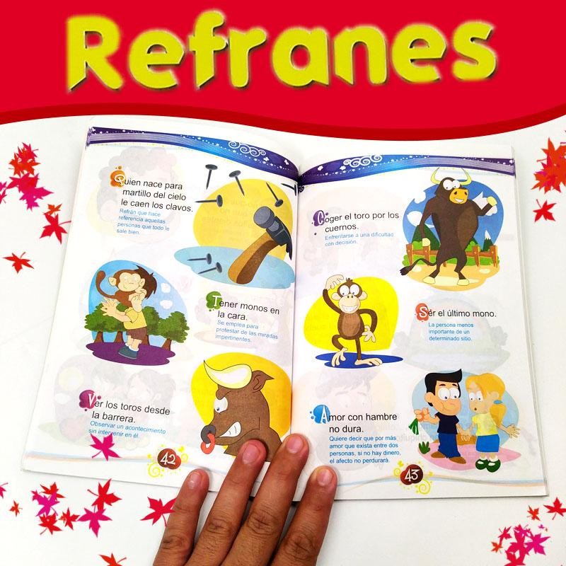 LIBROS SET X4 APRENDIZAJE INFANTIL ESCOLAR INGLES MATEMÁTICAS CALIGRAFÍA REFRANES