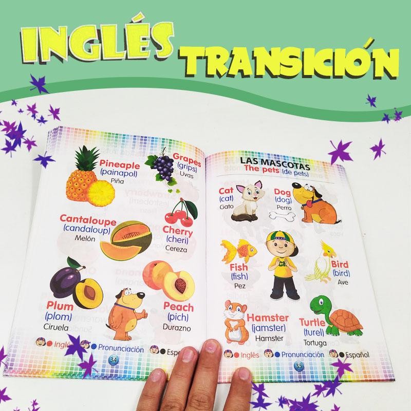 LIBROS APRENDIZAJE SET X4 INFANTIL ESCOLAR INGLES MATEMÁTICAS MANUALIDADES RECORTE
