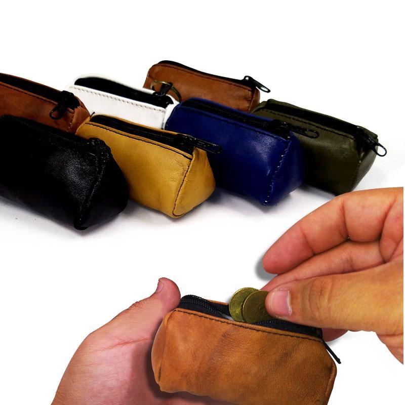 MONEDEROS CUERO CARTERA UNISEX ACCESORIOS TULAS