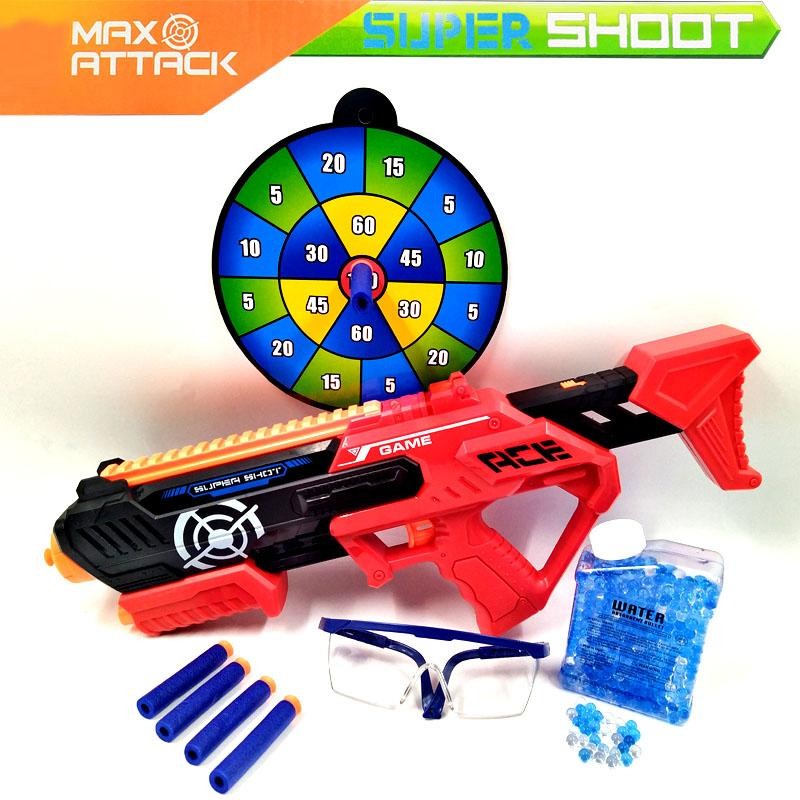 ARMAS JUGUETES SUPER SHOOT JUGUETERÍA LANZADORAS NIÑOS DIDÁCTICO