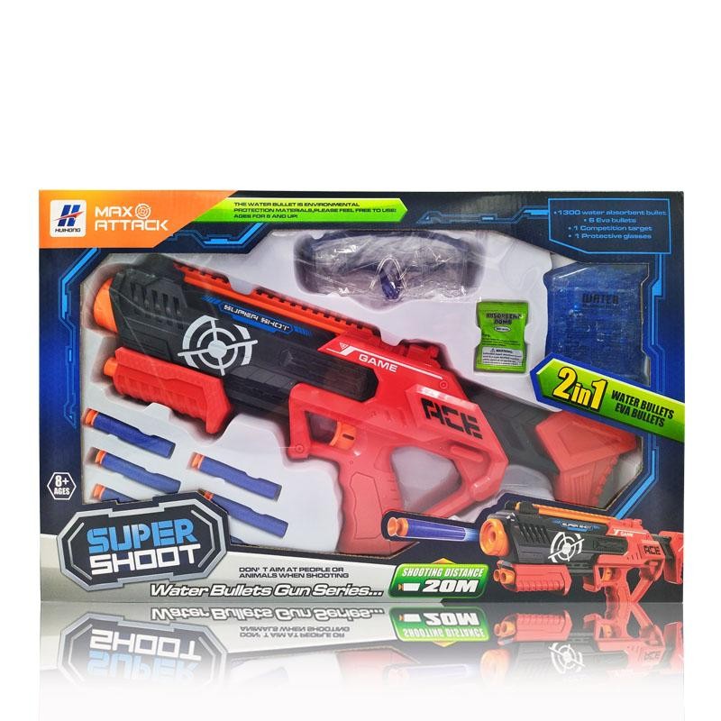 ARMAS JUGUETES SUPER SHOOT JUGUETERÍA LANZADORAS NIÑOS DIDÁCTICO