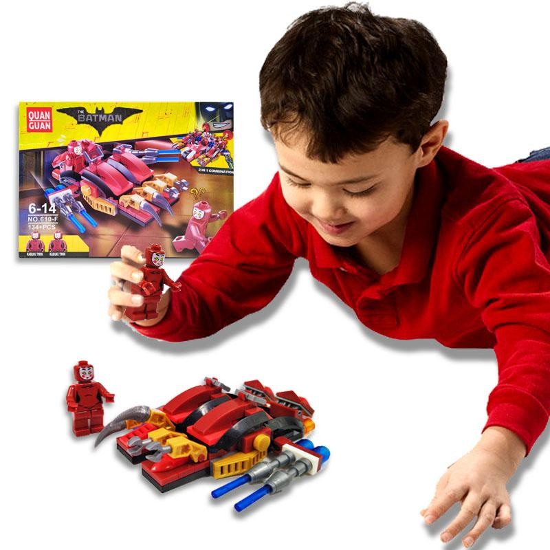 ARMABLE JUGUETE THE BATMAN JUGUETERÍA DIDÁCTICA NIÑOS VEHÍCULOS