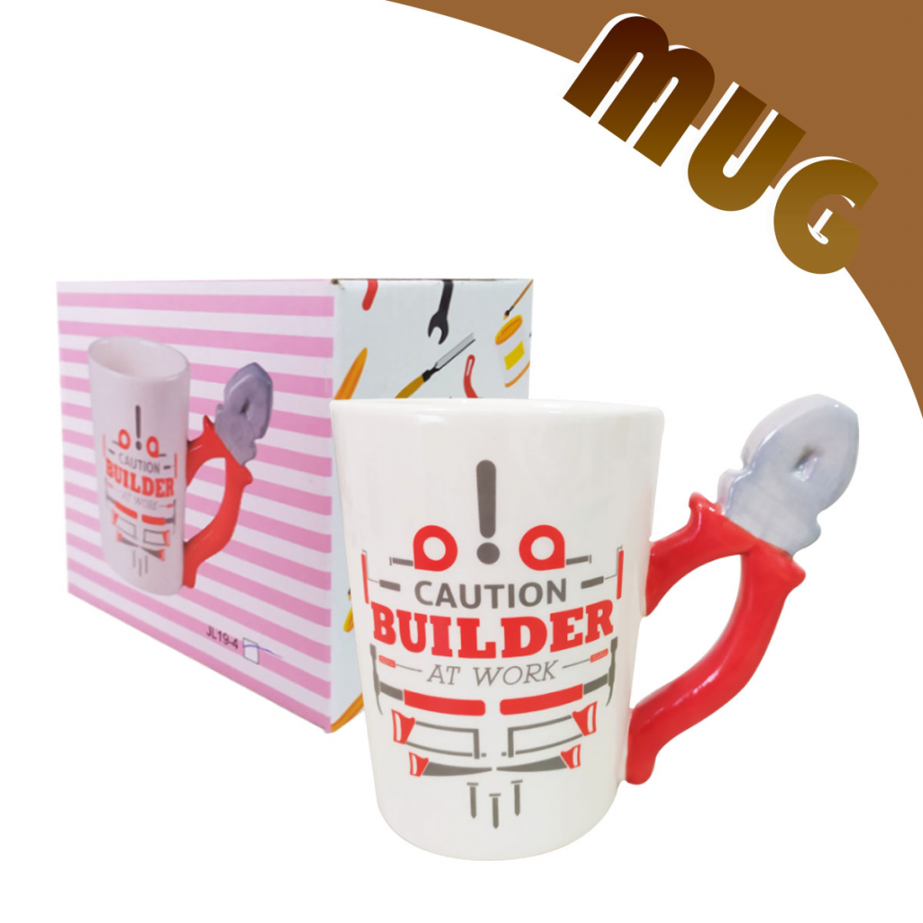 Mug Con Motivo Herramienta Alicate Construcción Hogar Decoración