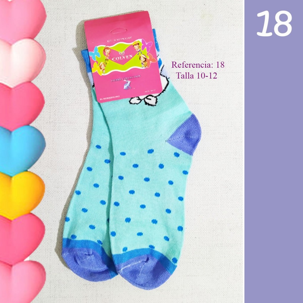 MEDIAS NIÑA CALCETINES ROPA ACCESORIOS COLORES DISEÑO VESTUARIO