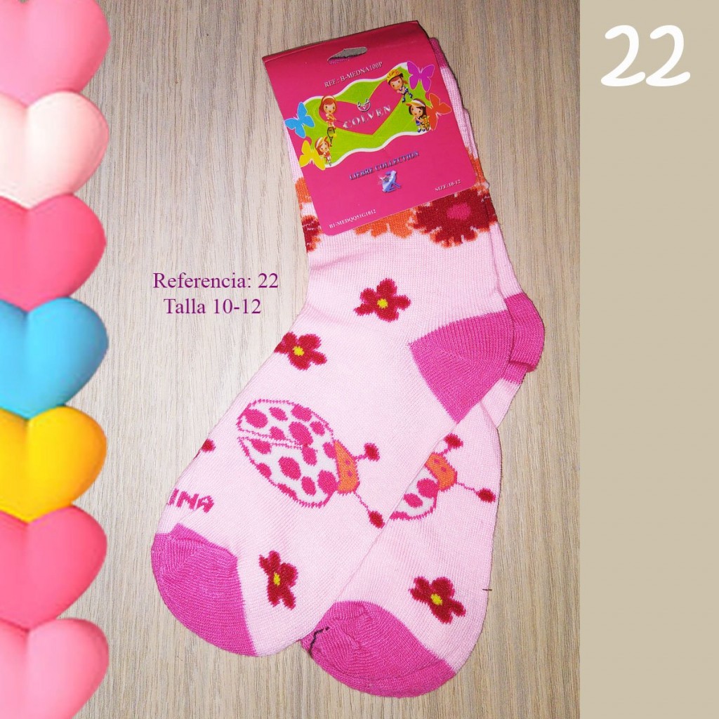 MEDIAS NIÑA CALCETINES ROPA ACCESORIOS COLORES DISEÑO VESTUARIO