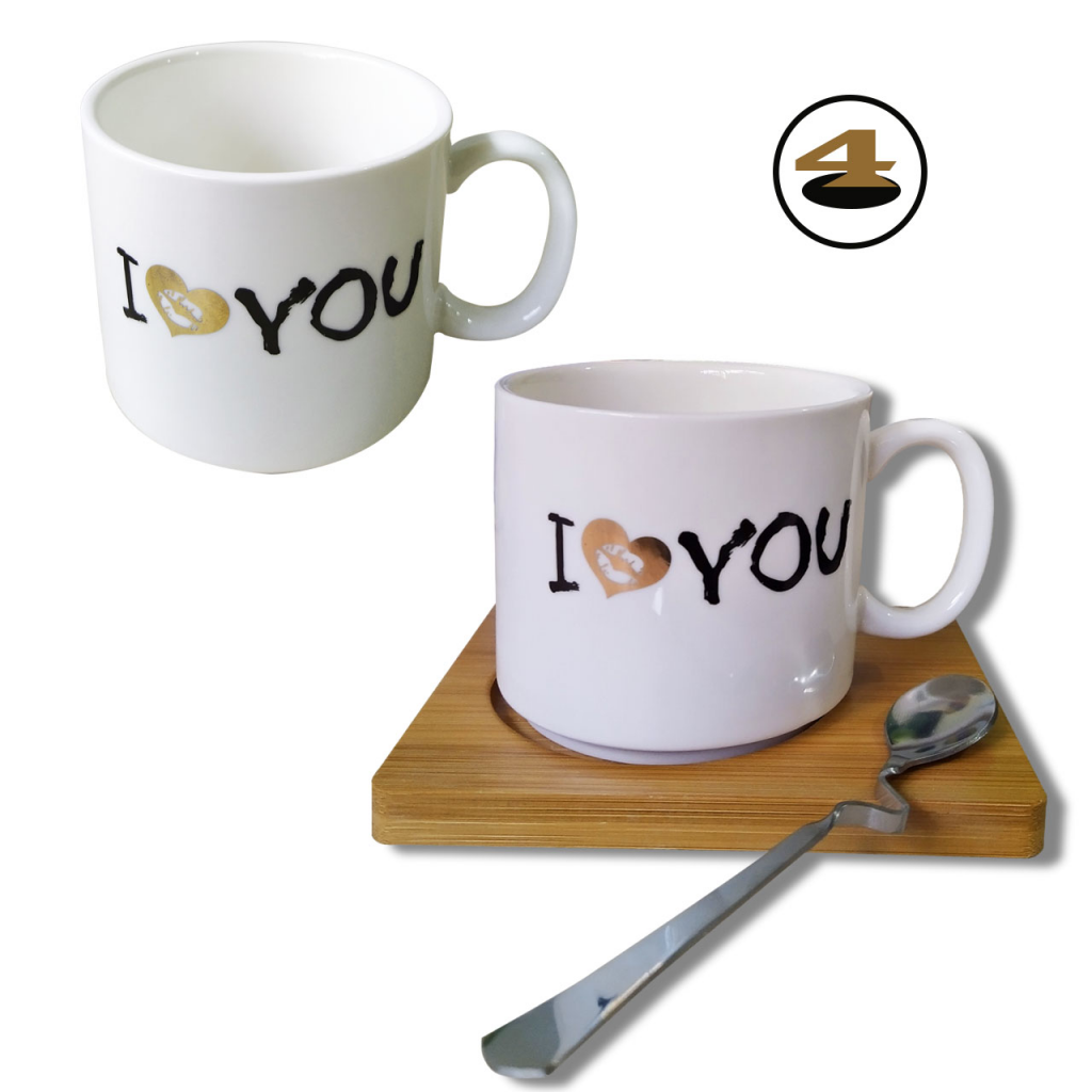 MUGS I LOVE YOU POCILLO HOGAR TASA CAFÉ DECORACIÓN