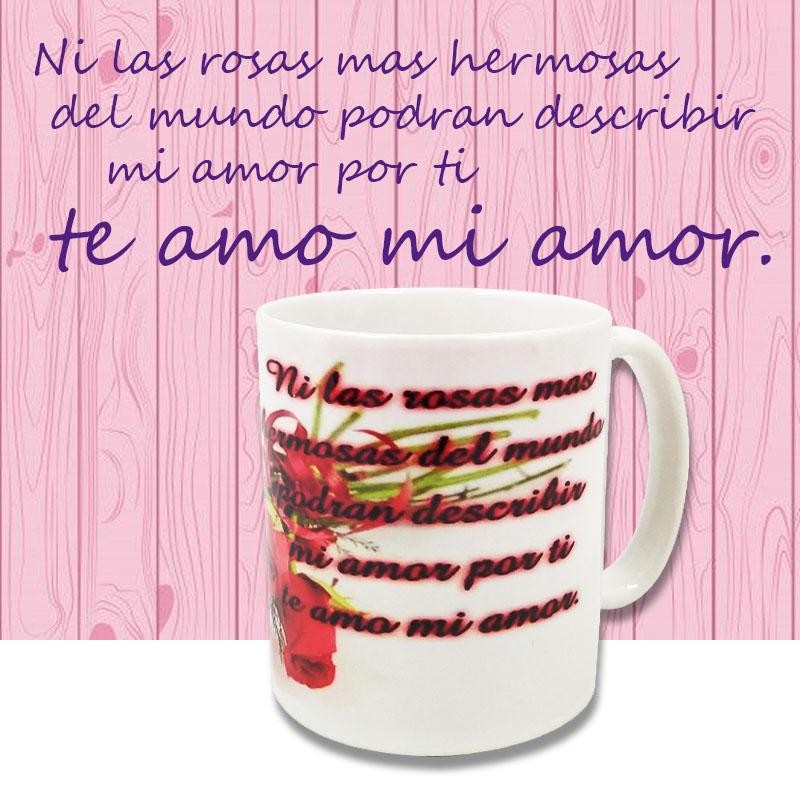 POCILLOS MENSAJES DECORACIÓN MUG HOGAR FRASES SENTIMIENTOS