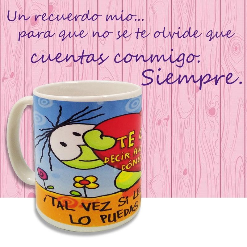 POCILLOS MENSAJES DECORACIÓN MUG HOGAR FRASES SENTIMIENTOS