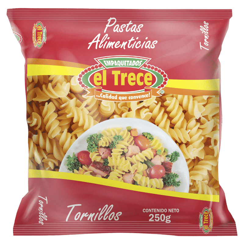 PASTAS TORNILLOS 250 GR Presentación: PX24