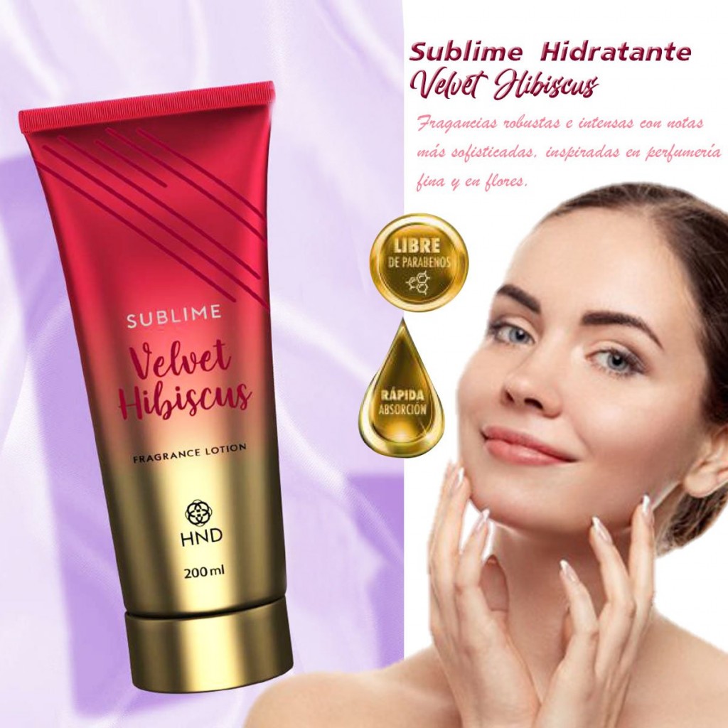 CREMAS HIDRATANTES HND VELVET HIBISCUS SUBLIME CORPORALES DJ4105F