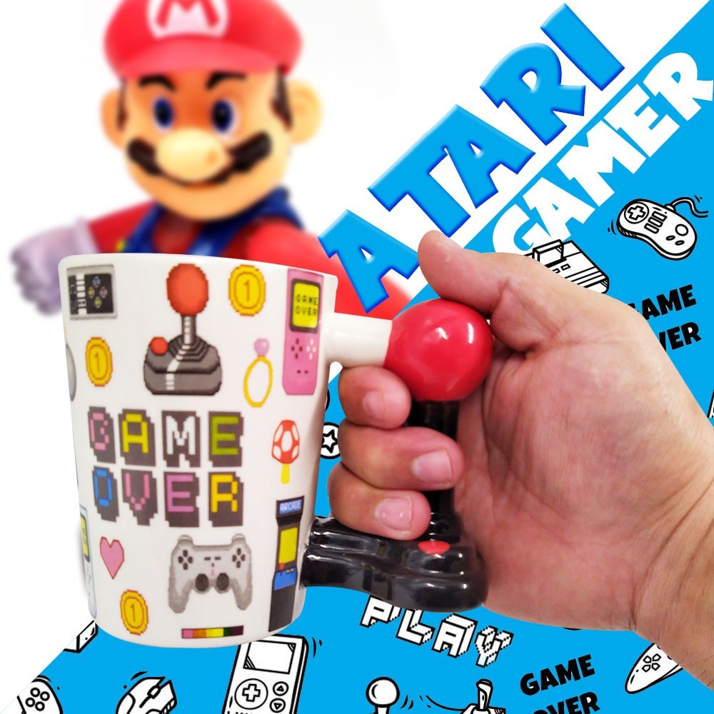 Mugs Gamers Atari Juguetes Jugueteria