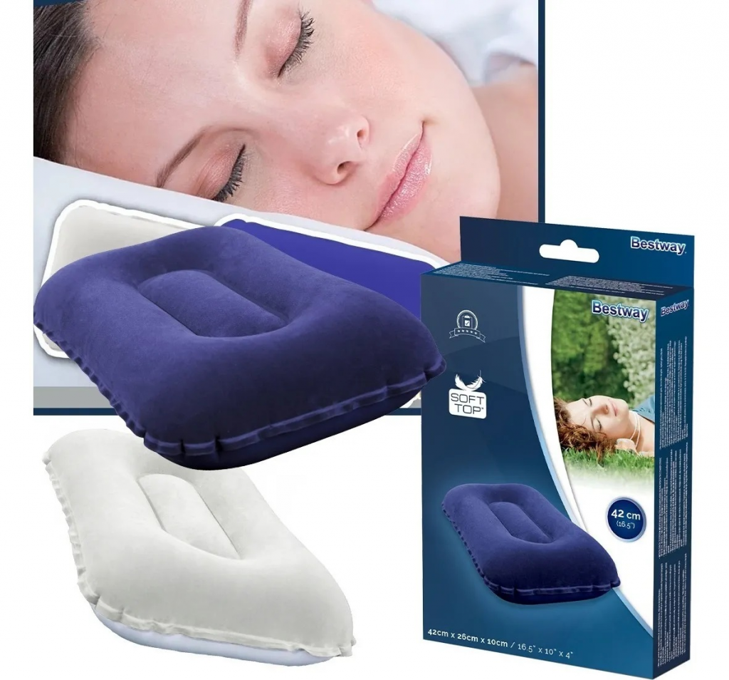 ALMOHADA COJÍN VIAJERO INFLABLE